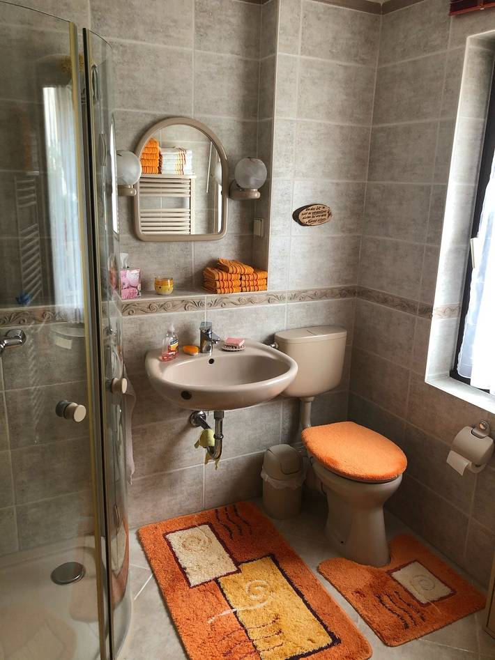 Ganze Ferienwohnung, Gästezimmer Rogge - Einzelzimmer mit sep. Etagen-Du/Wc in Wenigenjena, Jena
