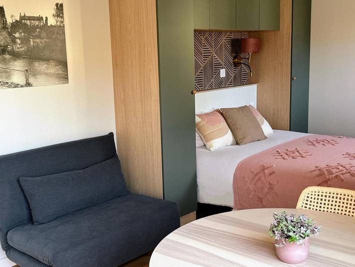 Gîte pour 2 personnes, avec terrasse, animaux acceptés à Betton - 2