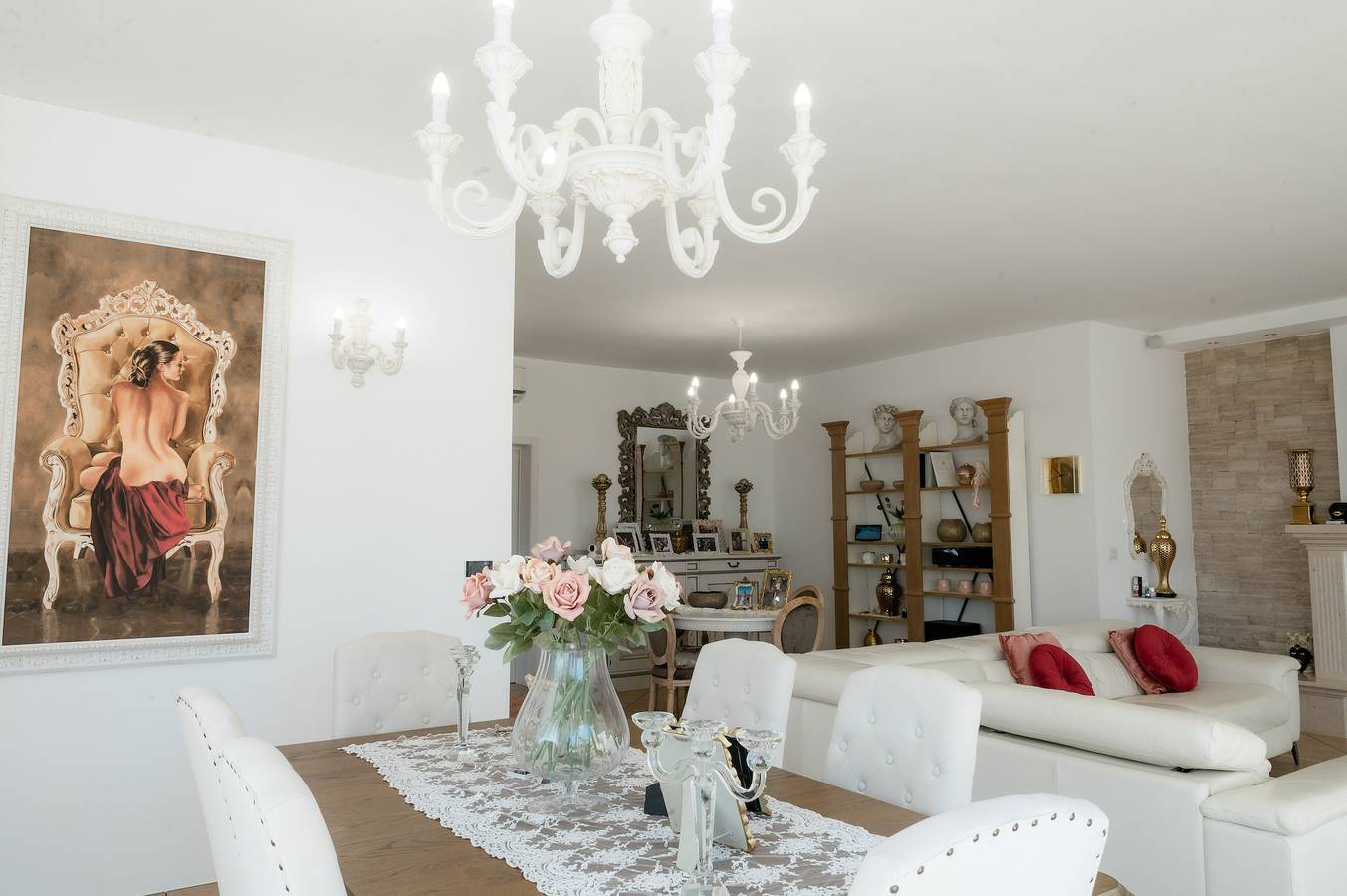 Ferienhaus 'Alisea' mit Meerblick, Wlan und Klimaanlage in Torre Suda, Racale