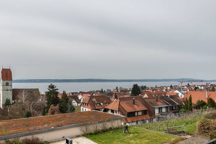 Haus Eva Hagnau am Bodensee - Doppelzimmer mit Balkon & Seeblick in Hagnau am Bodensee, Region Bodensee-Oberschwaben