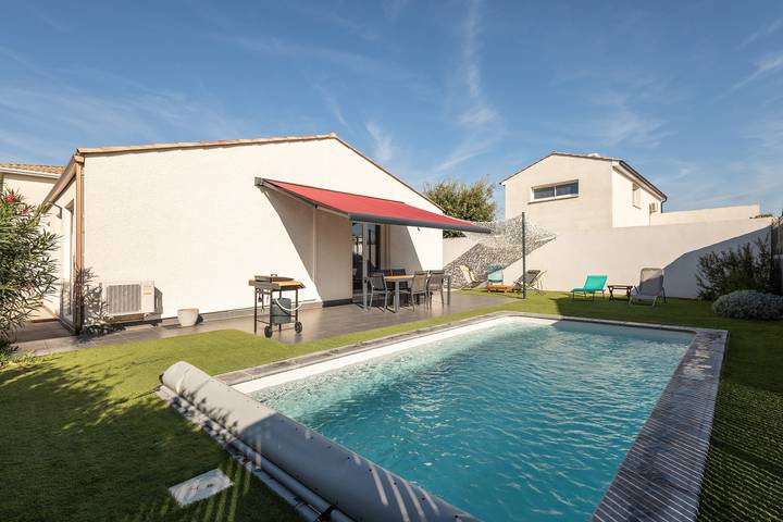 Ferienhaus für 6 Personen mit Garten in Vendres, Mittelmeerküste (Frankreich)