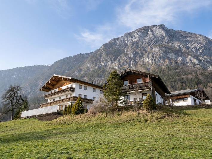 Bauernhof für 5 Personen, mit Balkon und Terrasse sowie Garten