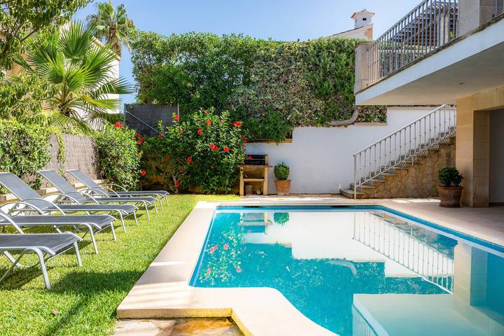 Beautiful Villa "Gran Vista Mar" with Sea Views, Pool, Air Conditioning and Wi-Fi in Bonaire, Alcúdia
