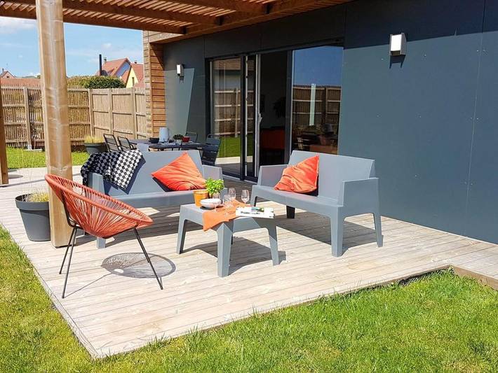 Location de vacances pour 4 personnes, avec jardin et terrasse dans Fessenheim-le-Bas - 2