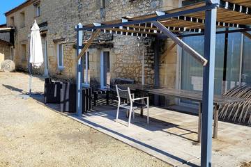 Gîte pour 10 personnes, avec piscine à Clermont-de-Beauregard