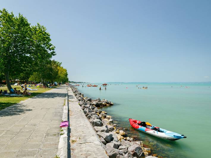 Ferienwohnung für 3 Personen, mit Balkon und Seeblick sowie Sauna und Garten in Ungarn - 3