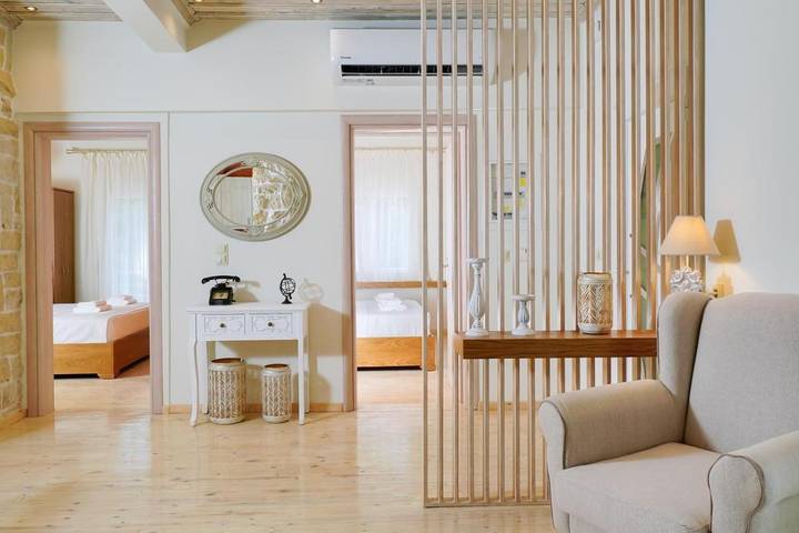 Ferienwohnung für 7 Personen, mit Ausblick und Terrasse