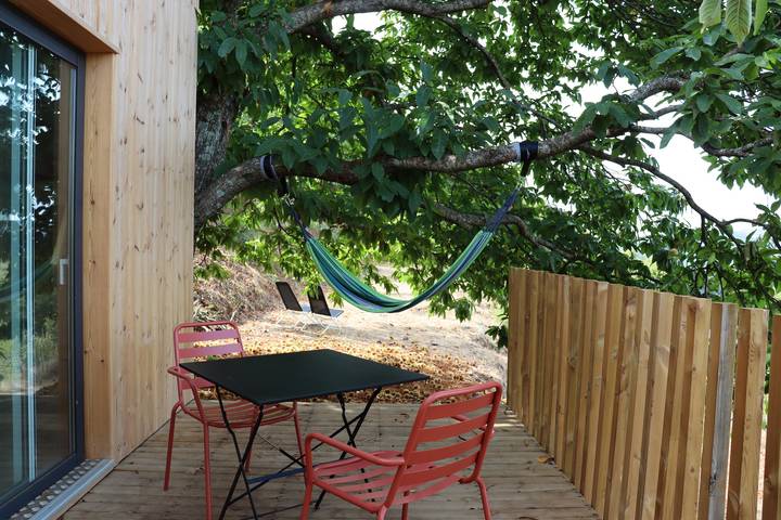 Cabaña de madera para 2 personas, con jardín y balcón en Andalucía - 2