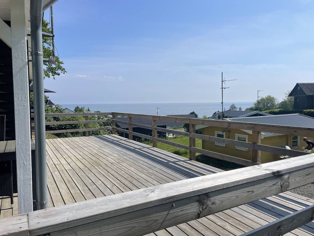  Ferienhaus mit Meerblick- 5 min.  zum strand in Sandkås, Allinge