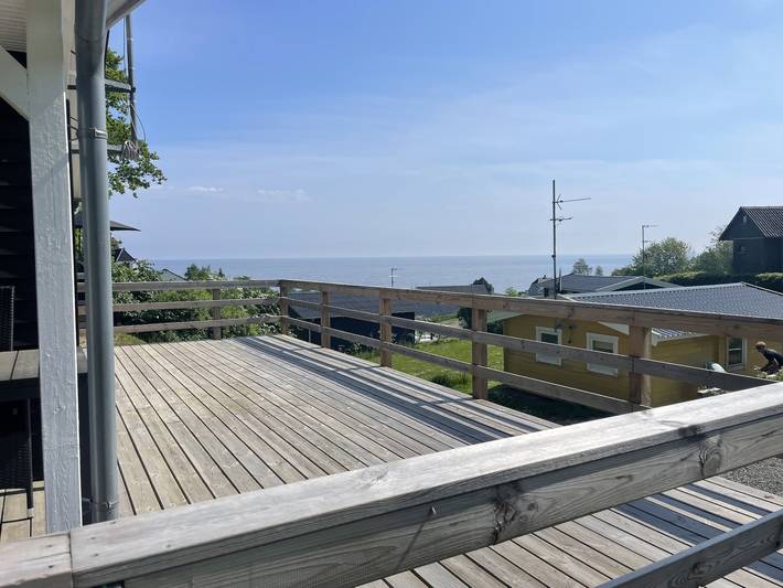 Ferienhaus mit Meerblick- 5 min. zum strand in Sandkås, Allinge