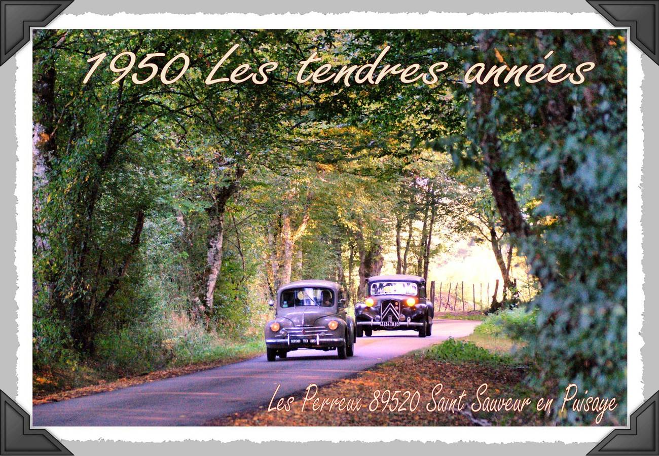 1950 les tendres années - Chambre de la photo in Saint-Sauveur-en-Puisaye, Région d'Auxerre