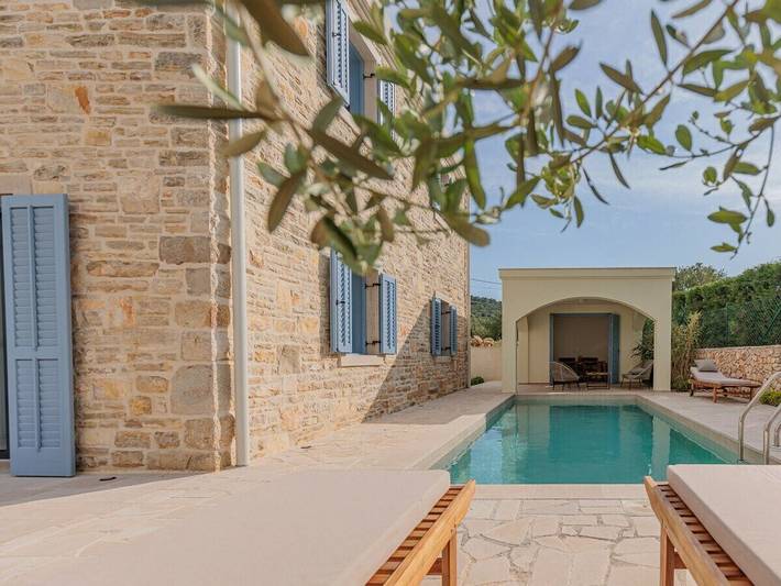 Ferienhaus für 8 Personen, mit Pool