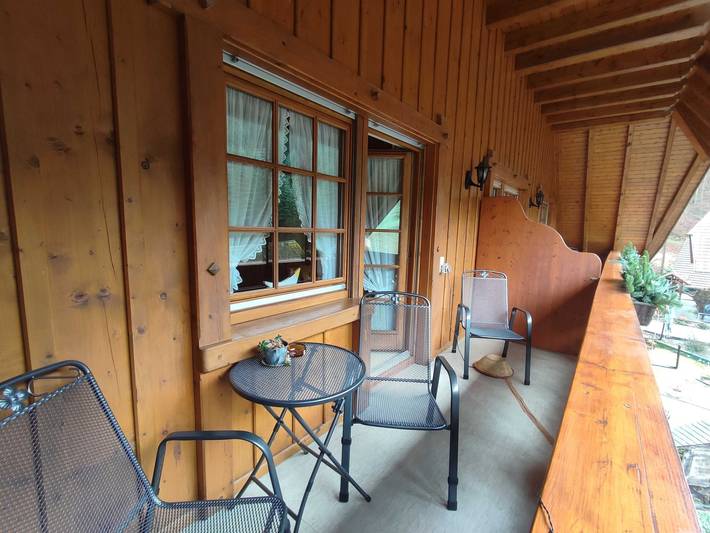 Ferienwohnung für 2 Personen, mit Balkon und Garten in Oberharmersbach - 3