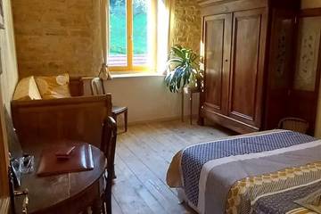Gîte pour 6 personnes, avec jardin, animaux acceptés dans le Jura