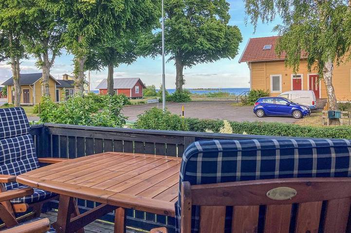 Ferienhaus für 5 Personen, mit Balkon und Garten