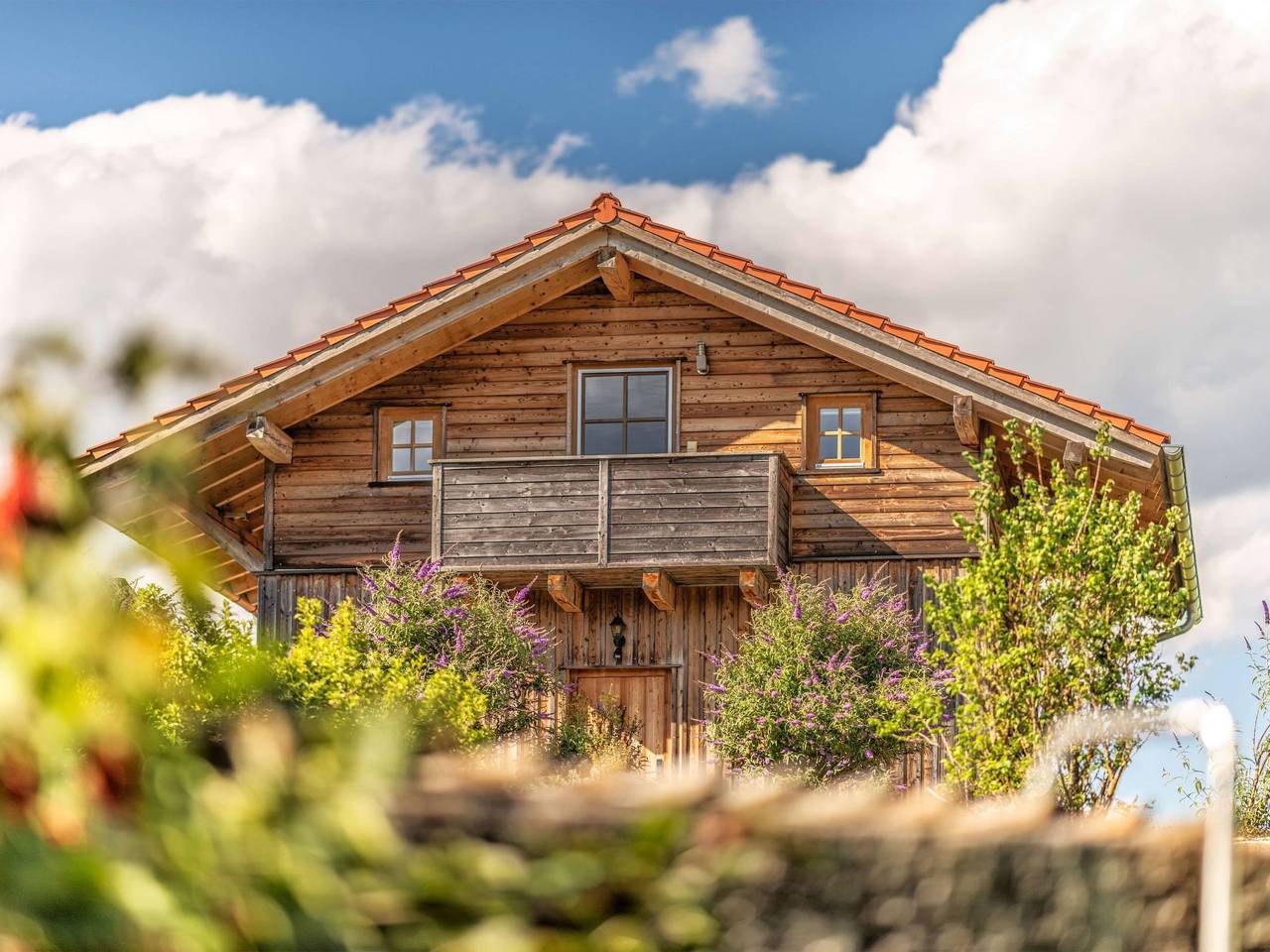 Hoizhaus am Badlberg in Breitenberg, Ostbayern
