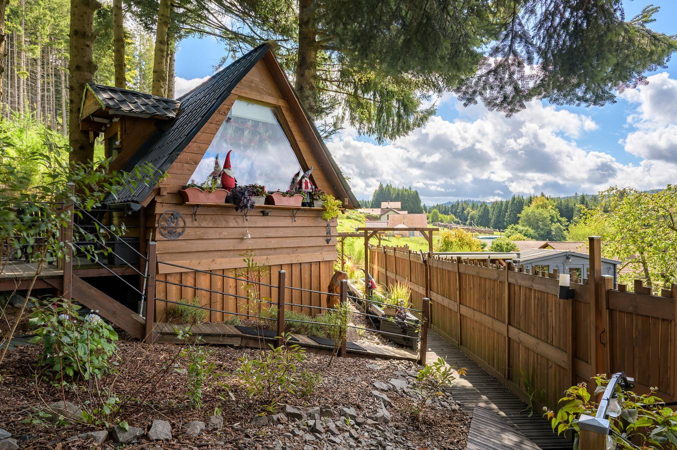 Appartement 'La Marmotte' avec terrasse privée in Granges-sur-Vologne, Parc naturel régional des Ballons des Vosges