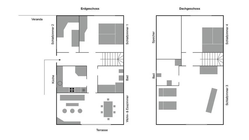 Ferienhaus für 6 Personen, mit Garten, mit Haustier in Garding - 3