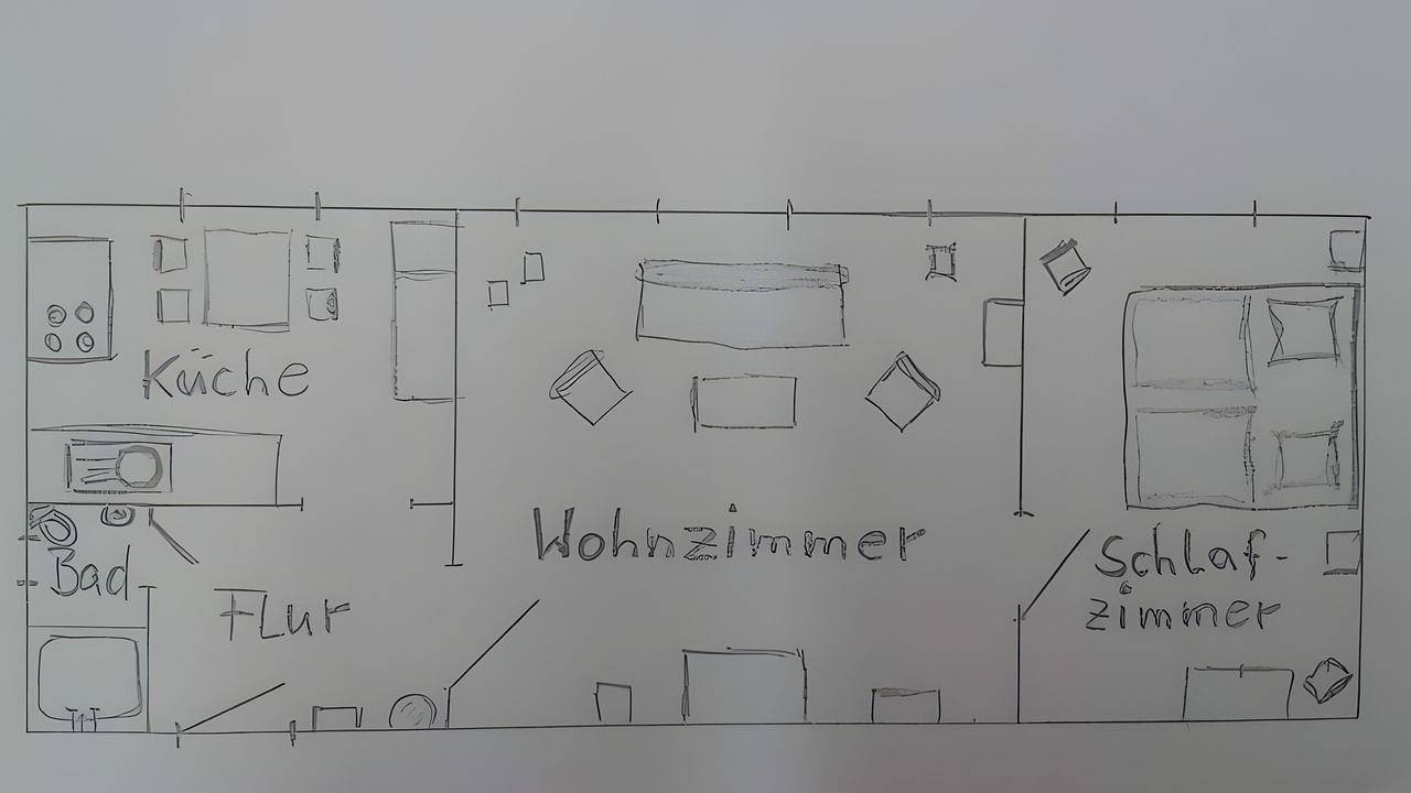 Ganze Ferienwohnung, Ferienwohnung für 2 Personen (50 m²) in Potsdam in Schloss Sanssouci, Potsdam und Umgebung