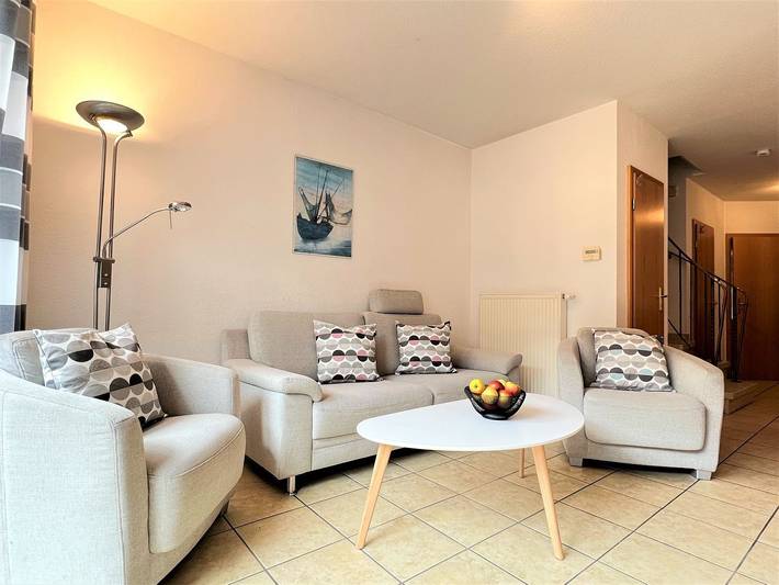 Ferienhaus für 4 Personen, mit Terrasse und Balkon/Terrasse in Dangast