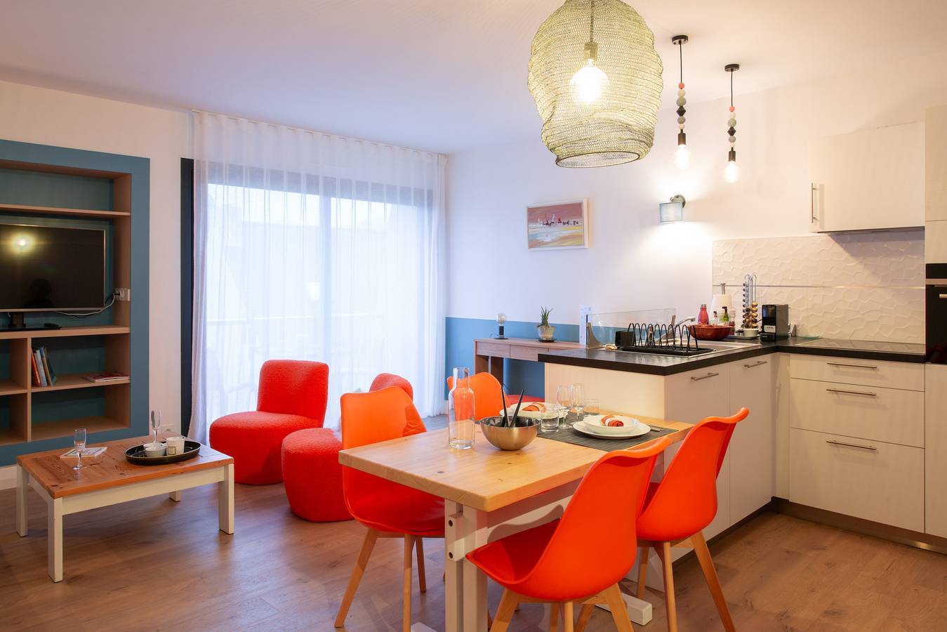 Appartement entier, 350m plage de la Cale de Beg Meil, Appart pour 2 in Fouesnant, Côte de Cornouaille