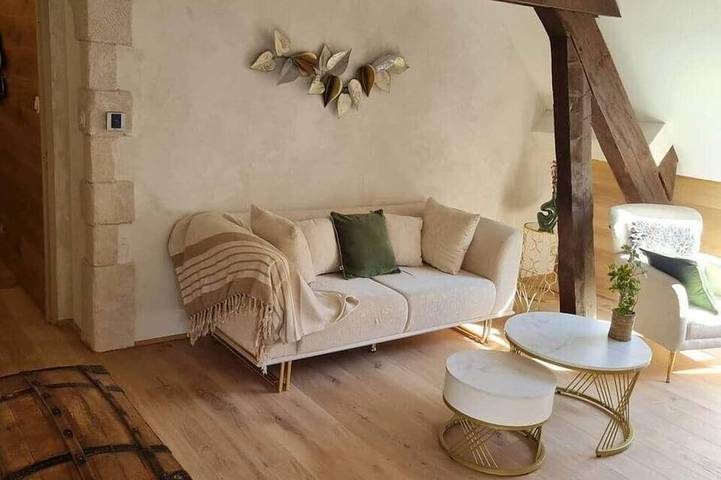 Appartement entier, Chalet des Loups - Suite luxueuse et bien être \"Le refuge\" in Sainte-Thérèse, Haute-Saône