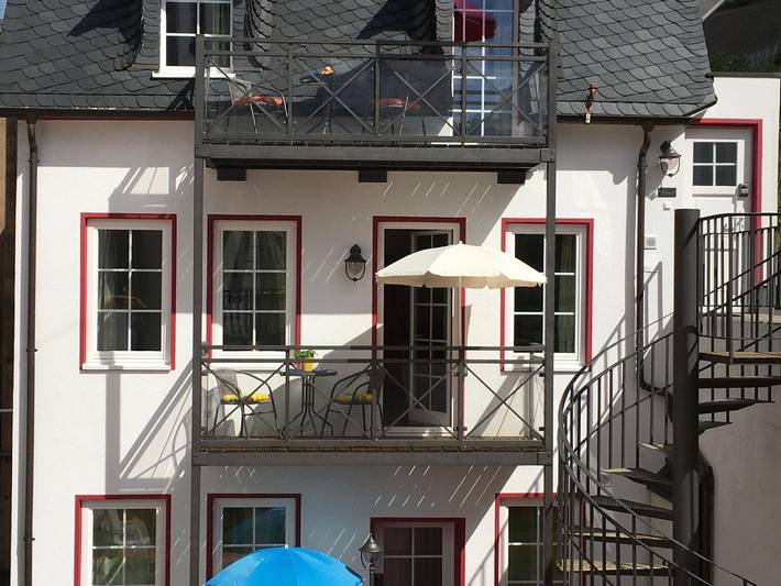 Ferienwohnung für 2 Personen, mit Balkon, kinderfreundlich in Zell Stadt (Mosel) - 3