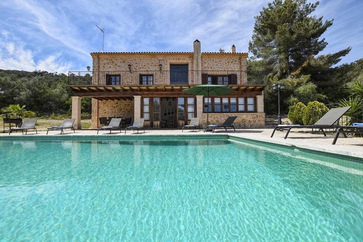 Finca für 8 Personen, mit Garten auf Mallorca Inselmitte - 2