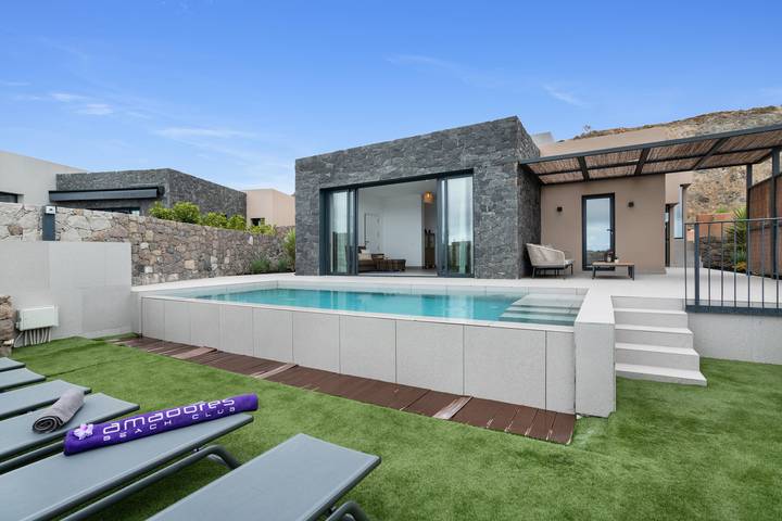 Villa pour 6 personnes, avec Jardin