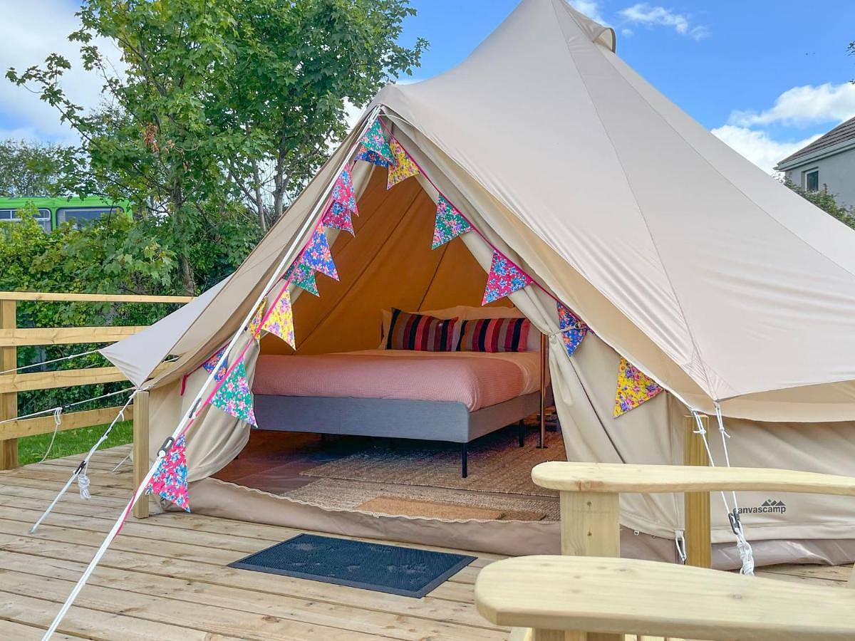 Greystones Glamping Tent 5 in County Wicklow