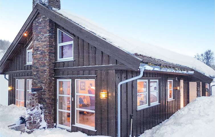 Feriehus for 10 personer, med Terrasse og Jacuzzi i tillegg til Sauna i Telemark