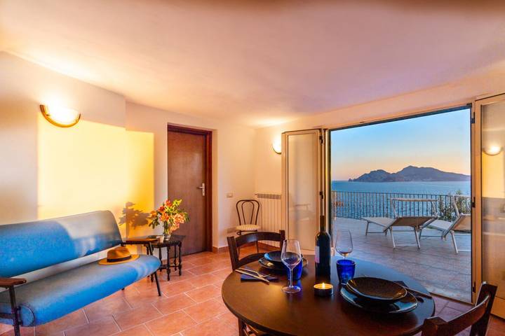 Casa vacanza per 2 persone, con Balcone e Terrazza nonché Giardino a Conca Verde - Sorrento