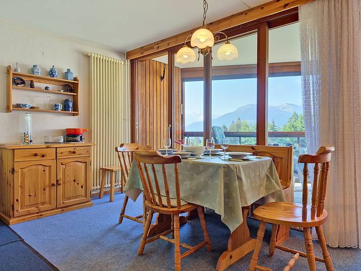 Gîte pour 4 personnes, avec Balcon à Randogne - 3