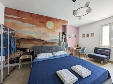 Chambre d’hôte pour 2 personnes, avec vue et balcon à Bitonto