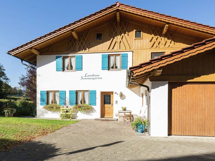 Ferienwohnung für 2 Personen, mit Balkon und Garten in Bad Bayersoien