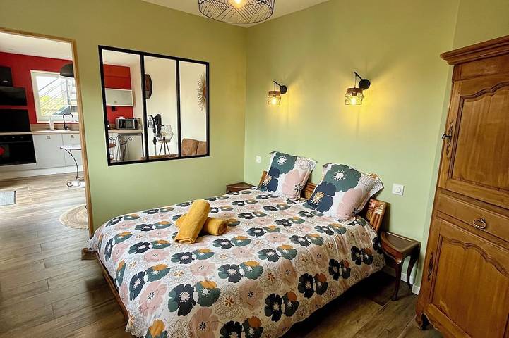 Maison de vacances pour 2 personnes, avec jardin et terrasse, animaux acceptés