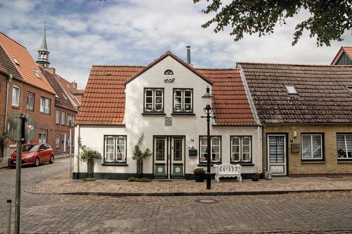 Ferienhaus für 3 Personen, mit Terrasse in Friedrichstadt