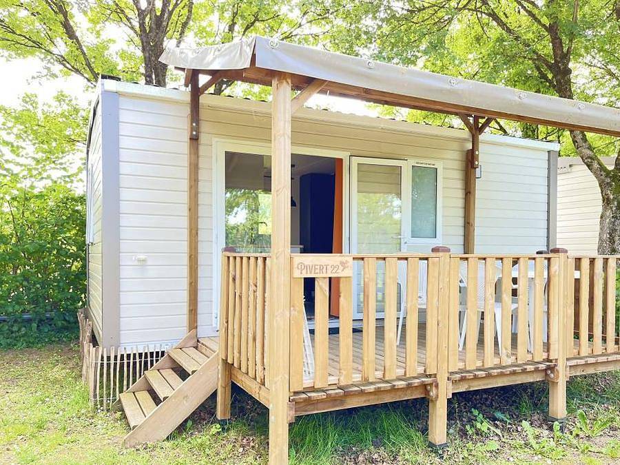 Camping La Saline - Mobilheim 4 personen - Buntspecht in Arc-et-Senans, Doubs
