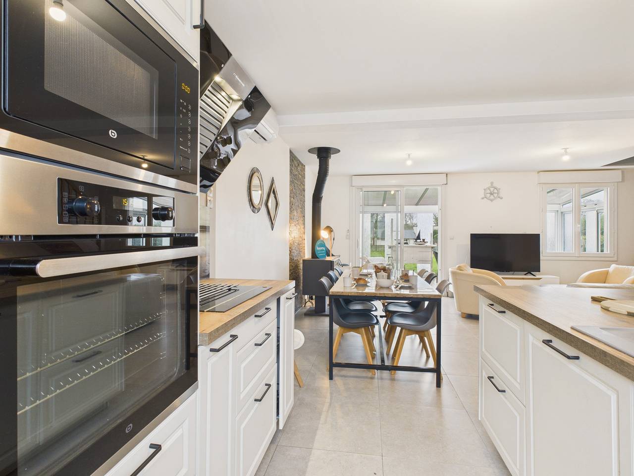 House with garden for 8 in Planguenoual in Lamballe-Armor, Côte de Goëlo