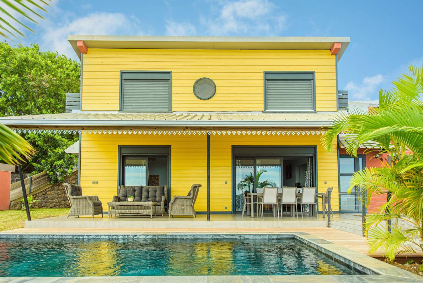 Villa Pay d'Or avec piscine chauffée et vue sur océan in Saint-Leu, Île de la Réunion