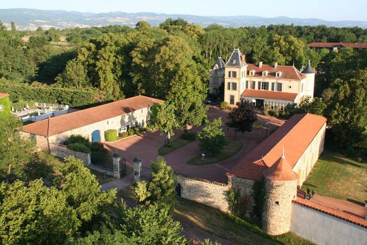 Hôtel pour 2 personnes, avec Terrasse et Jacuzzi ainsi que Jardin et Piscine