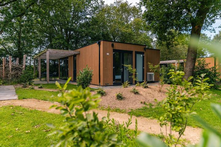 Vakantiehuis voor 6 personen, with Balkon/Terras and Terras as well as Tuin and Zwembad in Ruinen