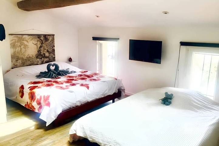 Gîte pour 4 personnes, avec piscine et jardin à Saint-Jory - 2