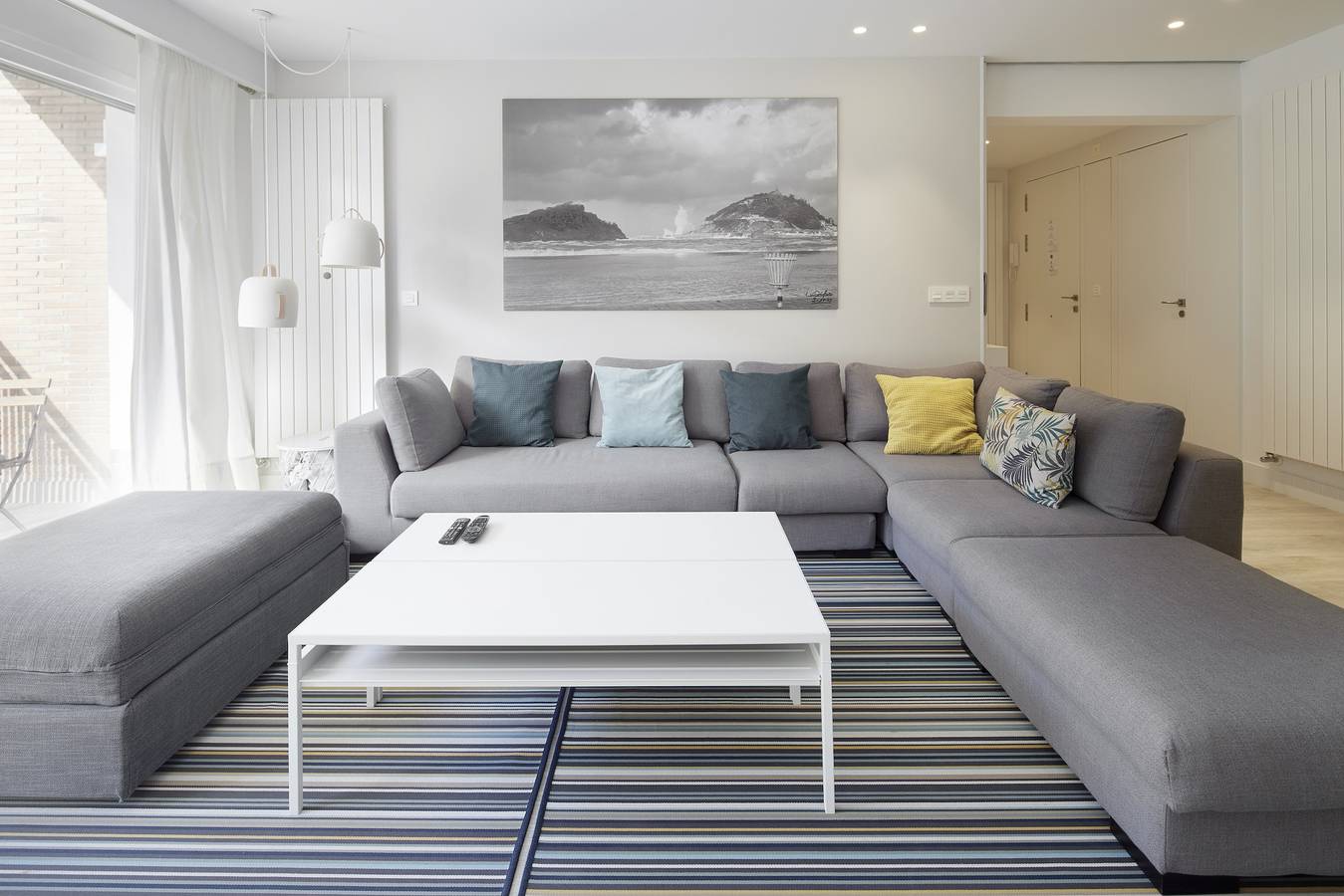 Apartamento entero, Apartamento de vacaciones para 4 personas con terraza in Playa de la Concha, San Sebastián