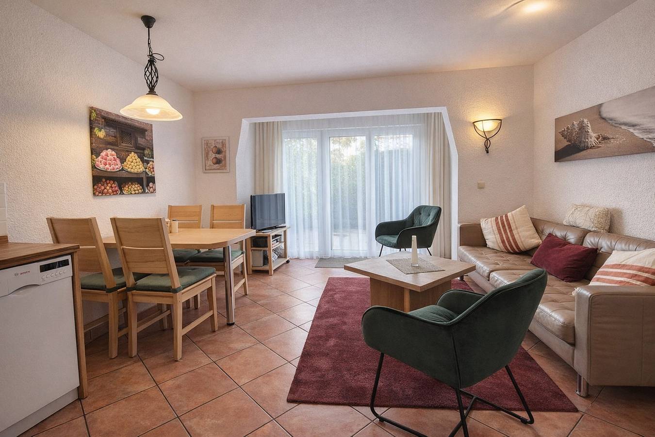 Gemütliche 45m² Doppelhaushälfte mit Terrasse – ideal für 2 Erwachsene & 2 Kinder in Kühlungsborn Weststrand, Kühlungsborn