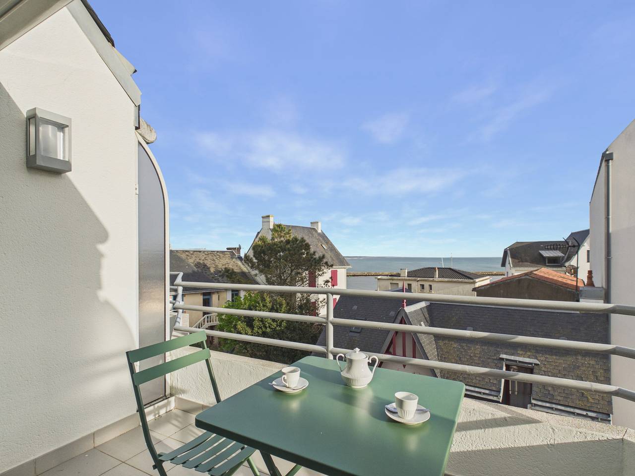 Ganze Wohnung, Wunderschöne Ferienwohnung für 2 mit Meerblick in Saint-Gilles-Croix-de-Vie, Loire-Tal
