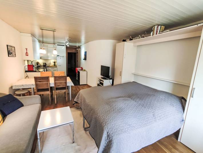 Ferienwohnung für 4 Personen, mit Balkon und Sauna sowie Garten in Davos - 4
