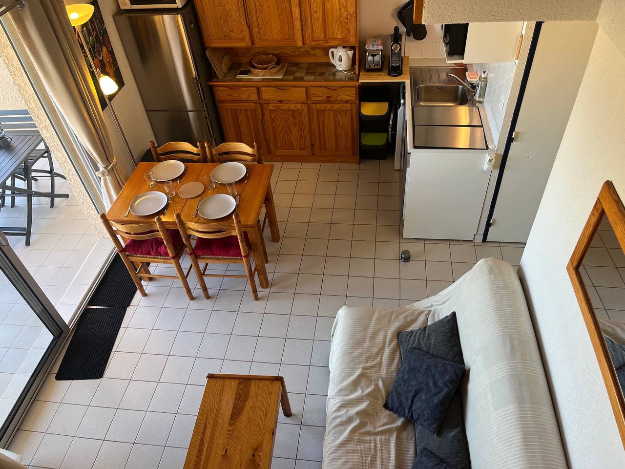 Ganze Wohnung, Apartment mit Meerblick, Pool, Parkplatz - 6 Pers. in Gruissan (Ville), Gruissan