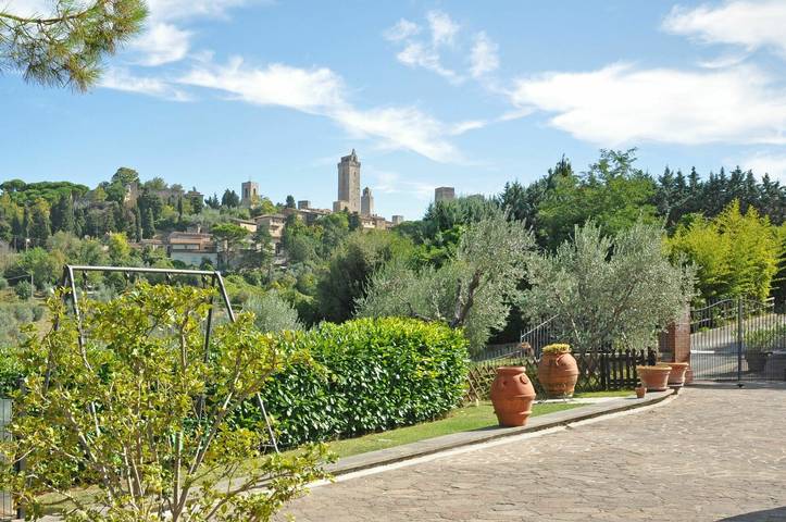 Ganze Ferienwohnung, Ferienwohnung für 2 Personen mit Pool in San Gimignano, Siena Provinz