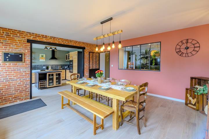 Maison de vacances pour 9 personnes, avec terrasse et jardin, animaux acceptés dans l' Aisne - 3